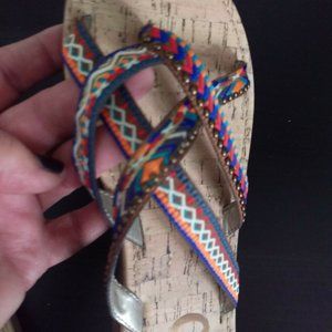 NEW - Circus by Sam Edelman Colorful Sandals BOHO 8.5